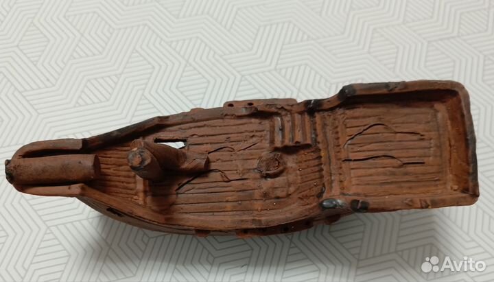 Грот для аквариума корабль