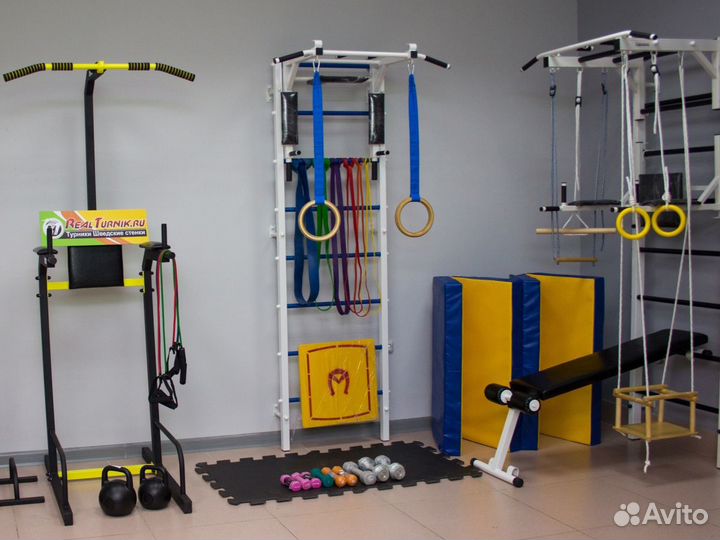 Шведская стенка Эконом белая