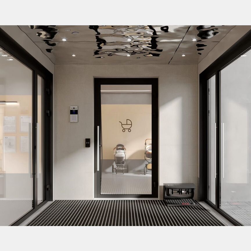 2-к. квартира, 43 м², 12/23 эт.