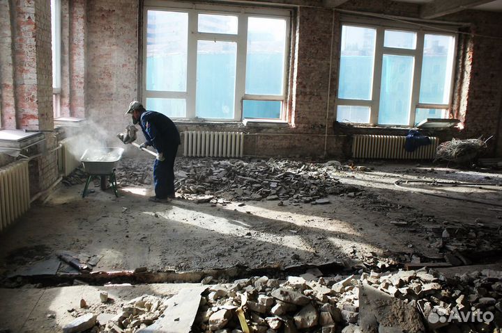 Демонтаж квартир и помещений