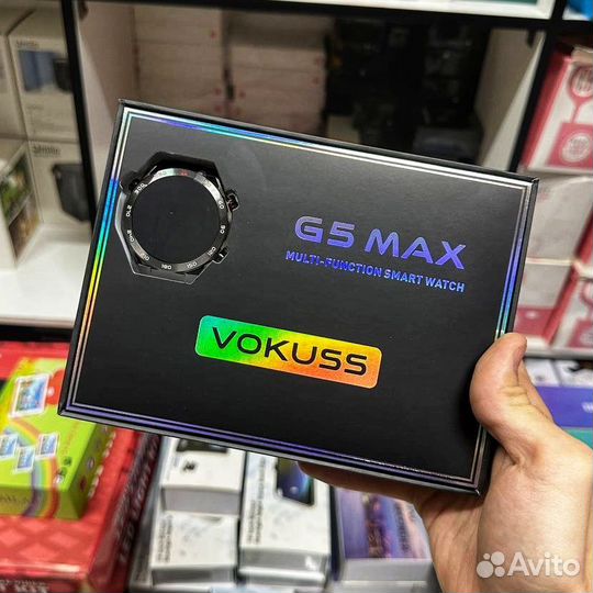 Смарт часы круглые G5