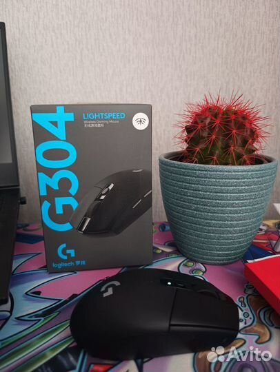 Игровая беспроводная мышь logitech g304