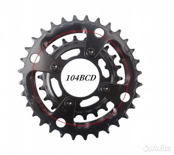 Двойная звезда zeroing 22/32T