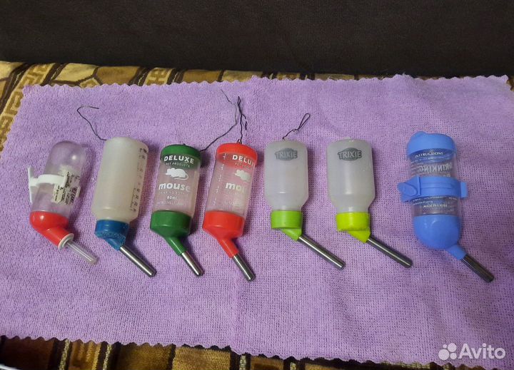 Поильники для грызунов