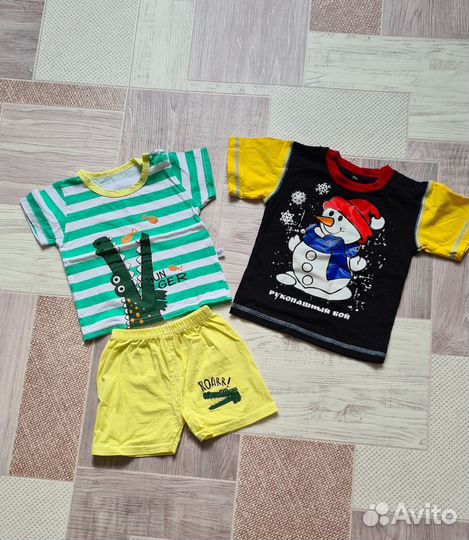 Детские вещи пакетом на мальчика 74