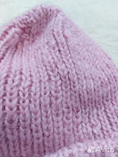 Комплект шапка + варежки(меховые)