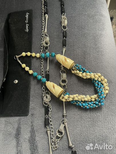 Бусы колье ожерелье