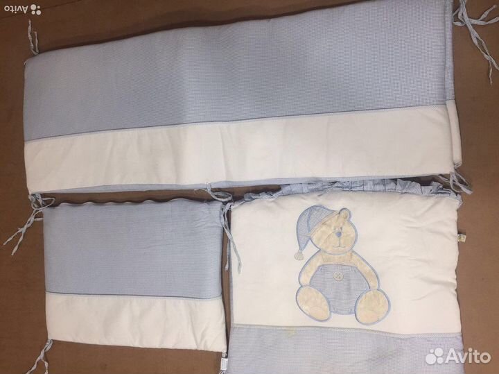 Бортики в кроватку 360х46см