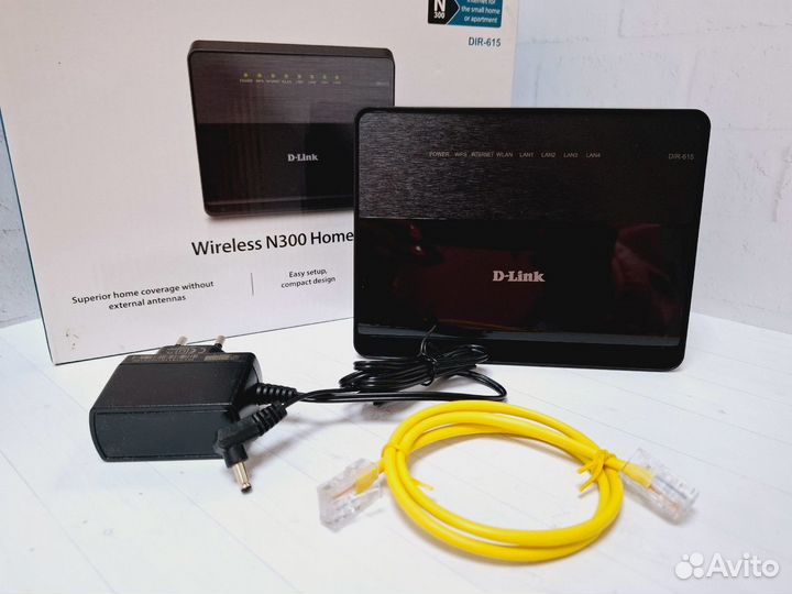 Wi-Fi роутер D-Link Wireless N300 DIR-615