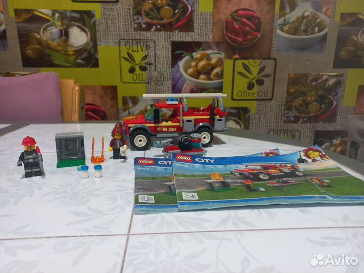 Lego City 60231 Грузовик начальника пож. станции