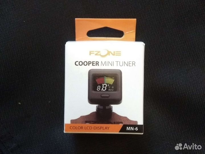 Тюнер гитарный fzone mn-6