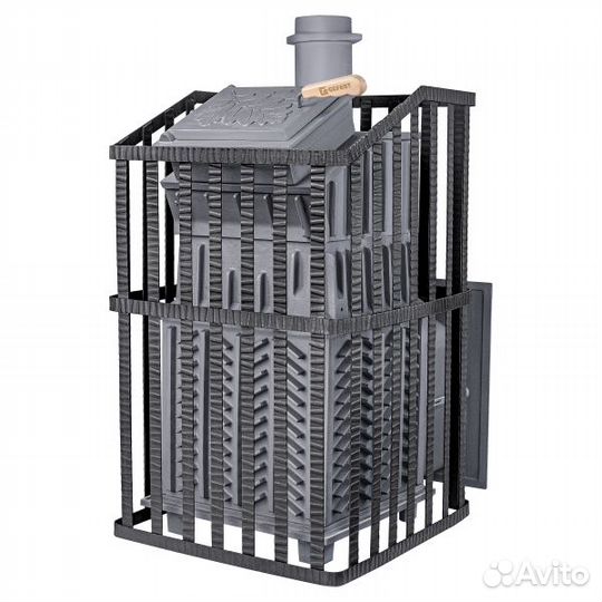 Банная печь Гефест Гром 50 (П2) Ураган