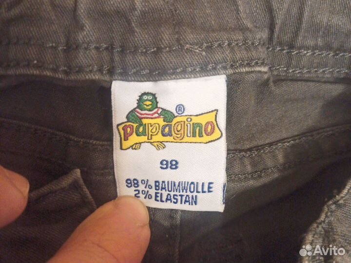 Джинсы Papagino, размер 98