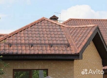 Кровля металлочерепица Printech белая и др