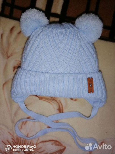 Шапка зимняя для мальчика