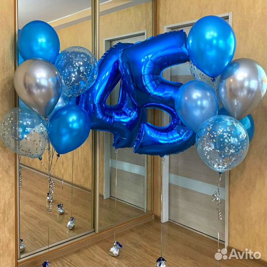 Воздушные шарики с гелием