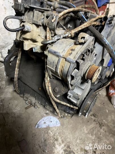 Двигатель Opel с навесным