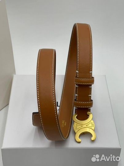Ремень Celine натуральная кожа