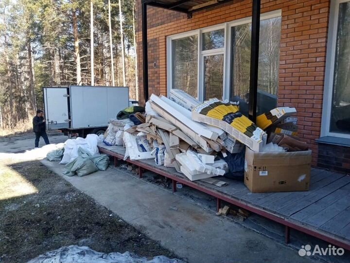 Вывоз мусора.Очищаем от мусора