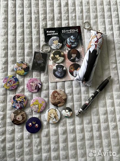 Аниме атрибутика death note, sailor moon