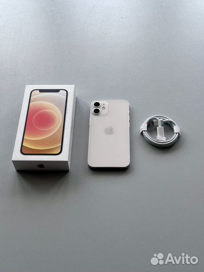 iPhone 12 mini 128гб (идеал, без ремонтов, sim)