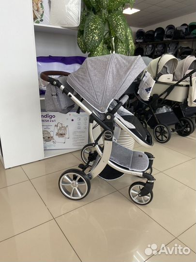 Коляска трансформер 2 в 1 Dalux