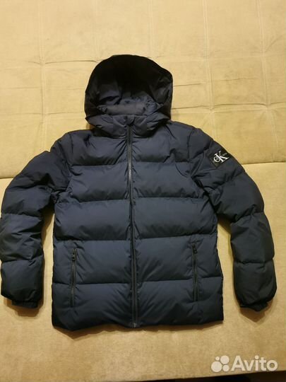 Оригинальный calvin klein мужской пуховик L