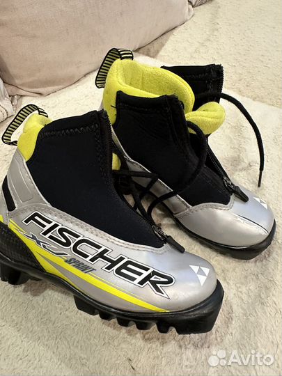 Лыжные ботинки детские fischer