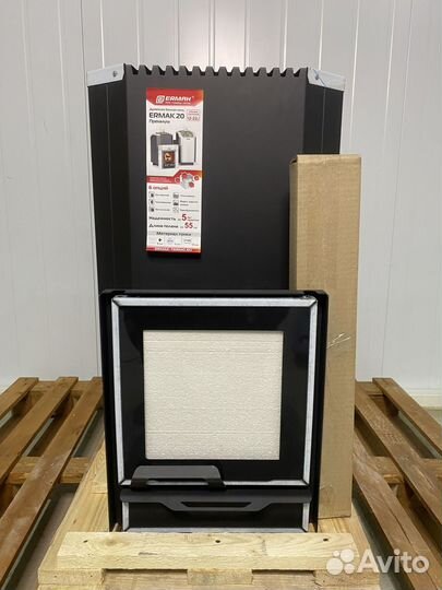 Печь Для Бани ermak 20 премиум (Чугун)