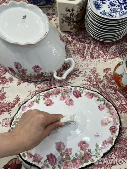 Супница фарфор, Германия. Винтаж
