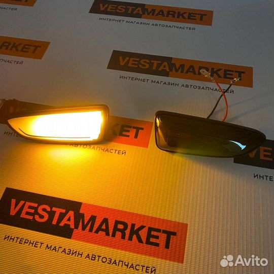 Повторители LED поворотника плазма