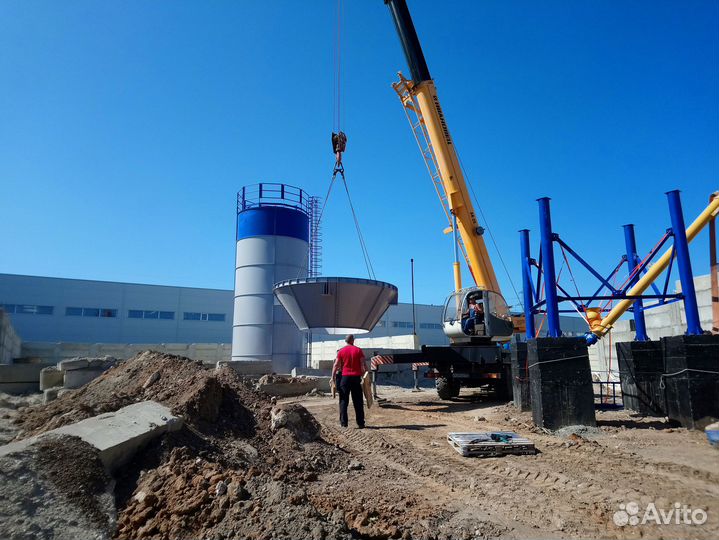 Силос цементный 35-200 т