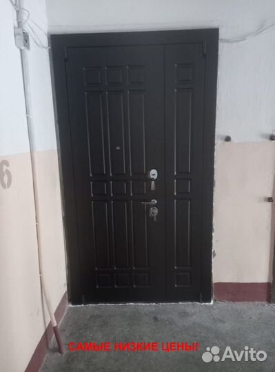 Тяжелая дверь входная металлическая с бесплатной д