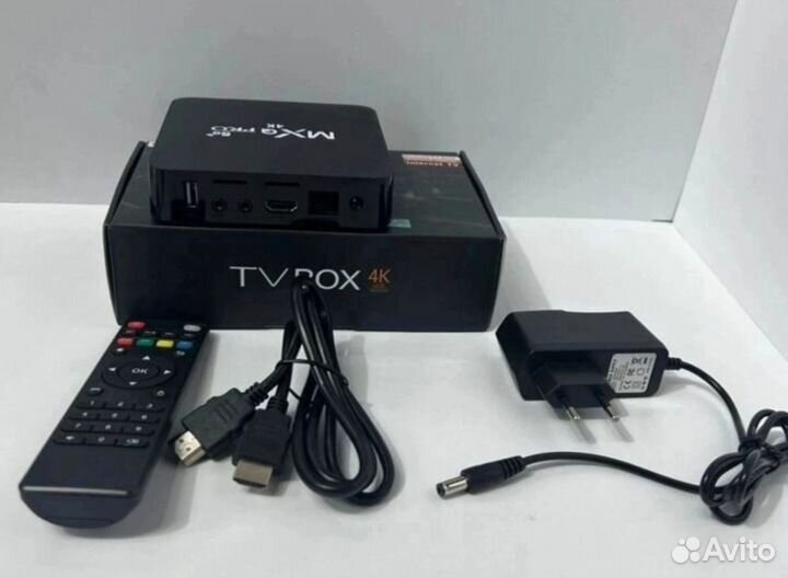 SMART Android приставка 8/128GB TV Box MX Pro 4K