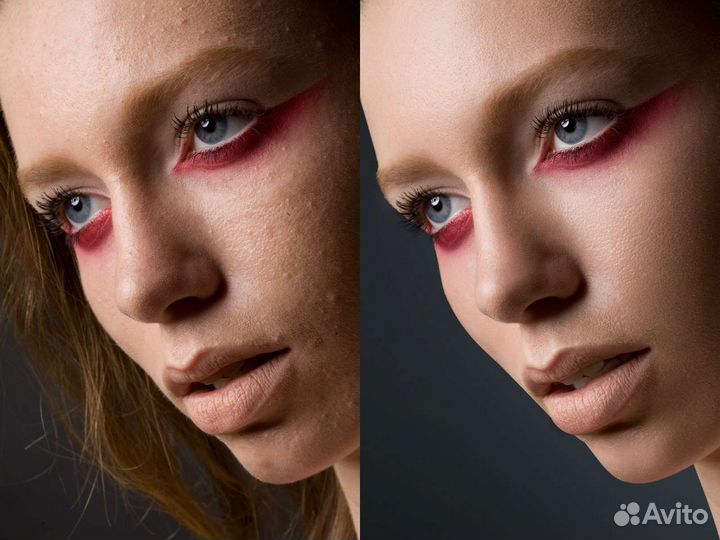 Фотошоп, ретушь, отрисовка портретов, реставрация