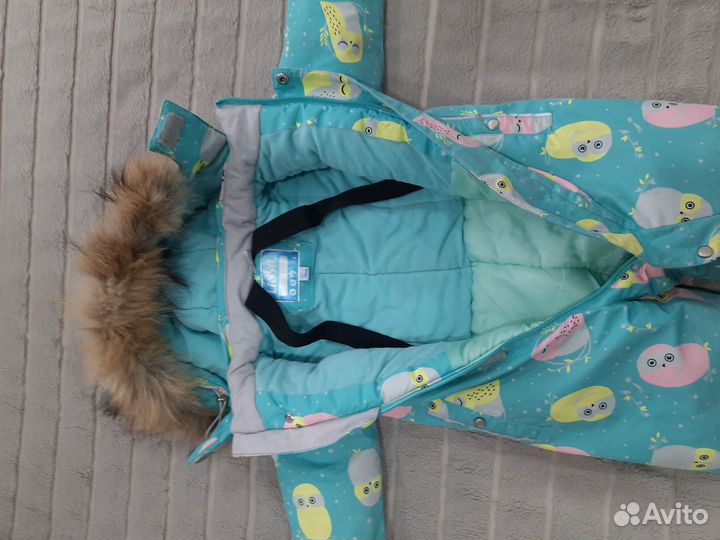 Зимний комбинезон для девочки