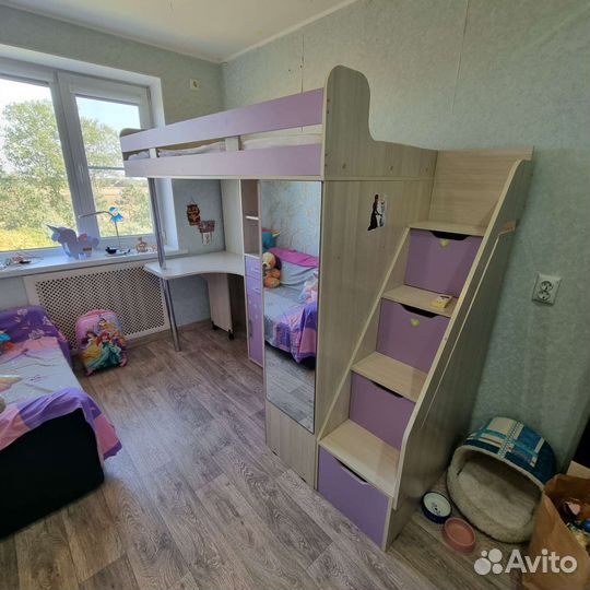 Кровать-чердак