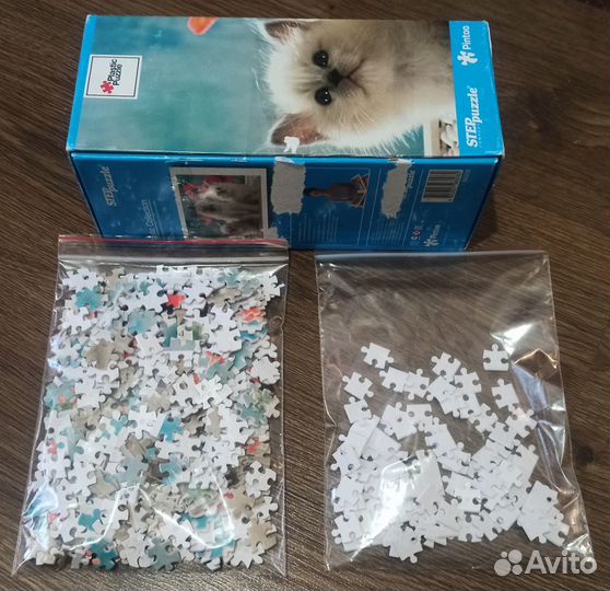 Пазл 1000 деталей, разные