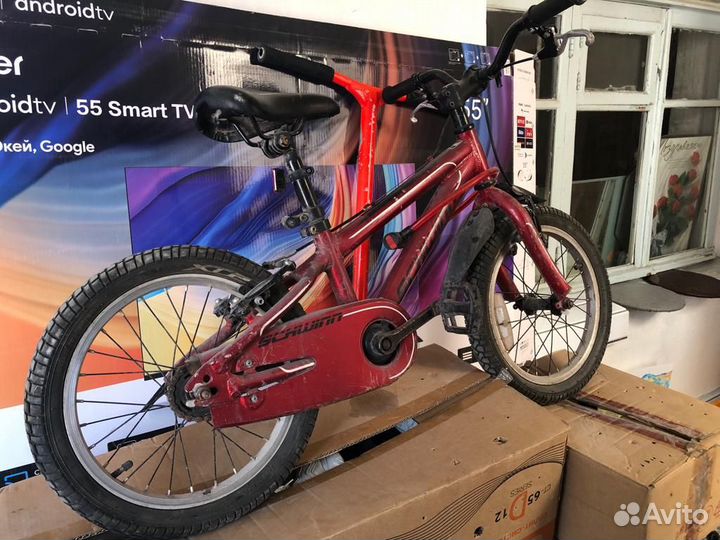 Детский велосипед 16