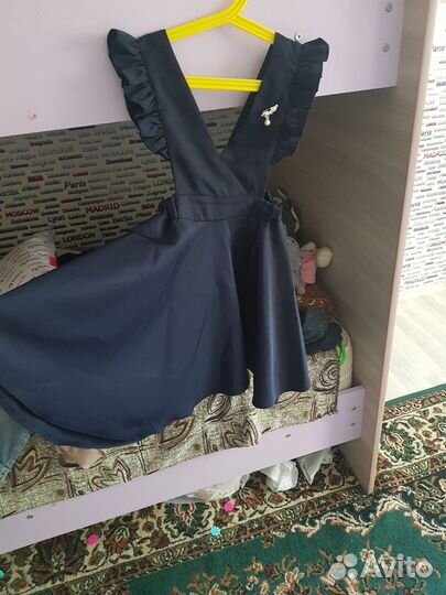 Школьный сарафан 134