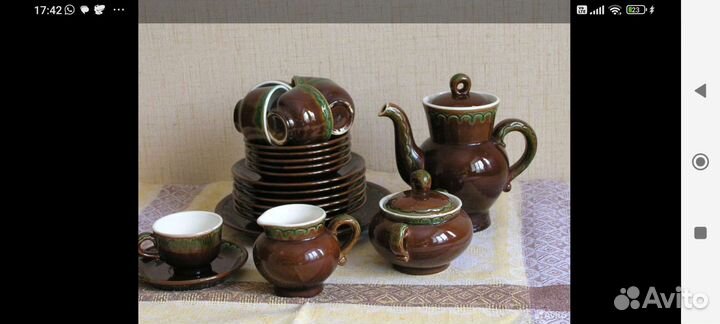 Чайный сервиз СССР новый