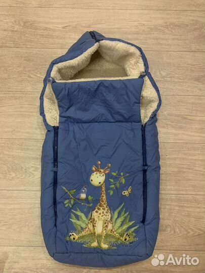 Зимний конверт в коляску