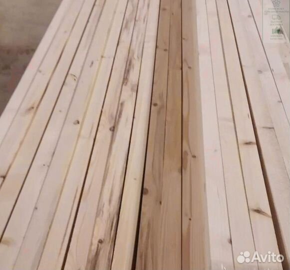 Доска обрезная 25х150х6000