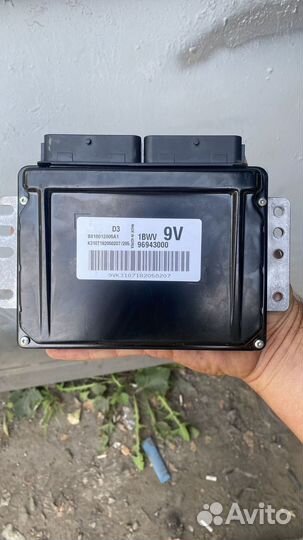 Эбу (мозги на daewoo Matiz)