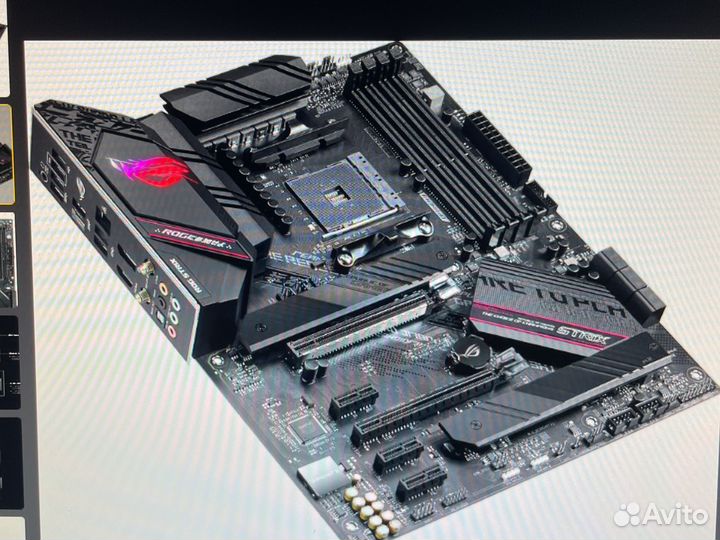 Материнская плата asus rog strix B550-F gaming
