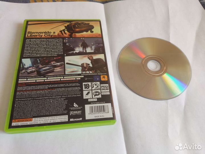 GTA IV для xbox 360