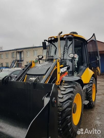 Экскаватор погрузчик в аренду jcb трактор