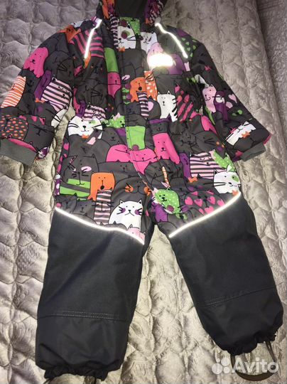 Комбинезон зимний для девочек, 92 размер