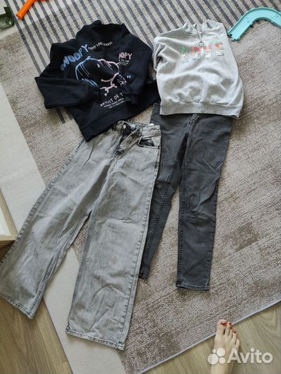 Одежда пакетом на девочку 146-152