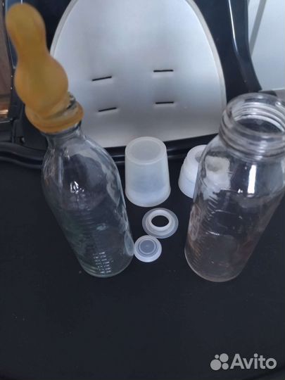 Детские бутылочки стеклянные